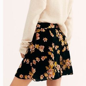 Margaux Velvet Mini Skirt by Free People